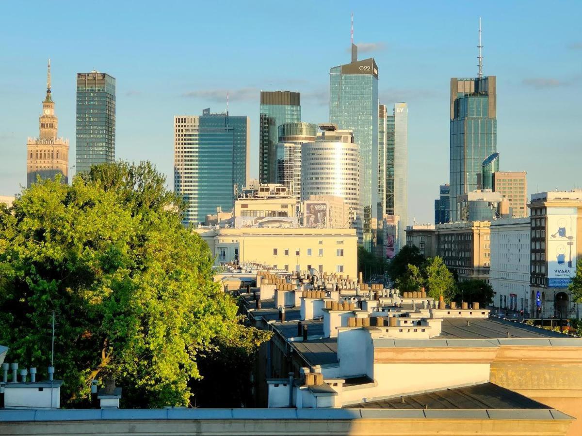 Nowolipki Studio, City Center Skyline View - Warsawstay Extérieur photo